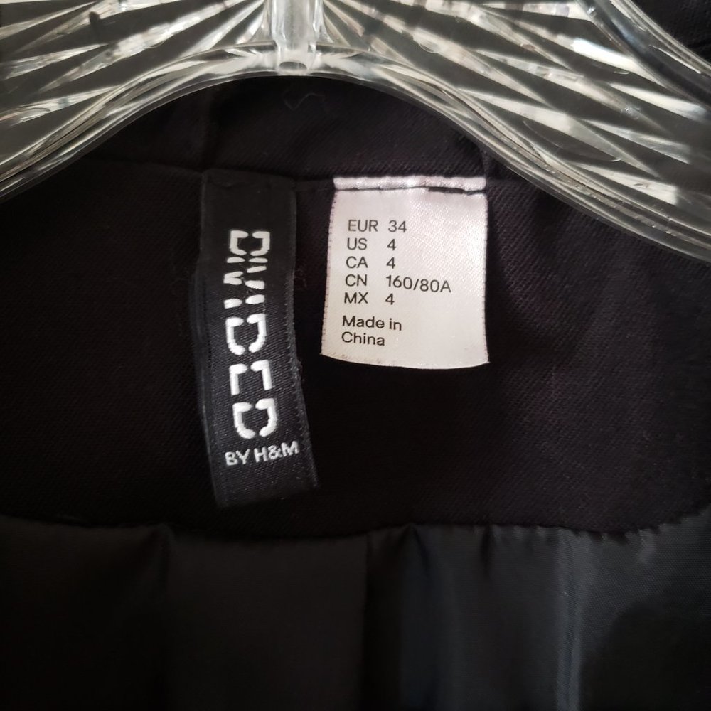 H&M Divided Black Blazer 4 - Picture 4 of 8